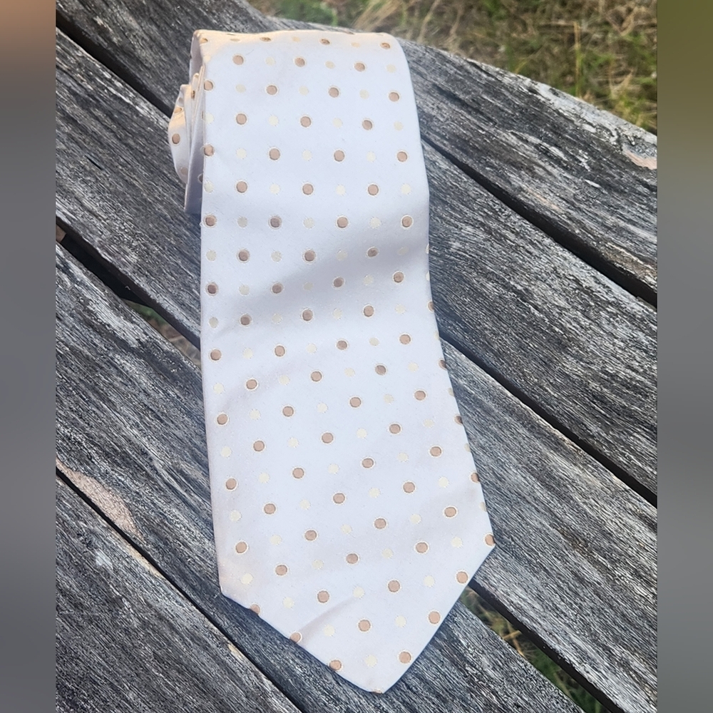 Kiton Napoli Polka Dot Men's Silk Tie